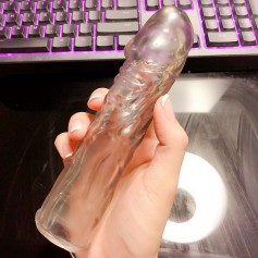 Crystal Penis Enlargement 增大增粗水晶套